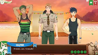 Game: Friends Camp, Episode 17 - Scout badges (Russian voice acting)